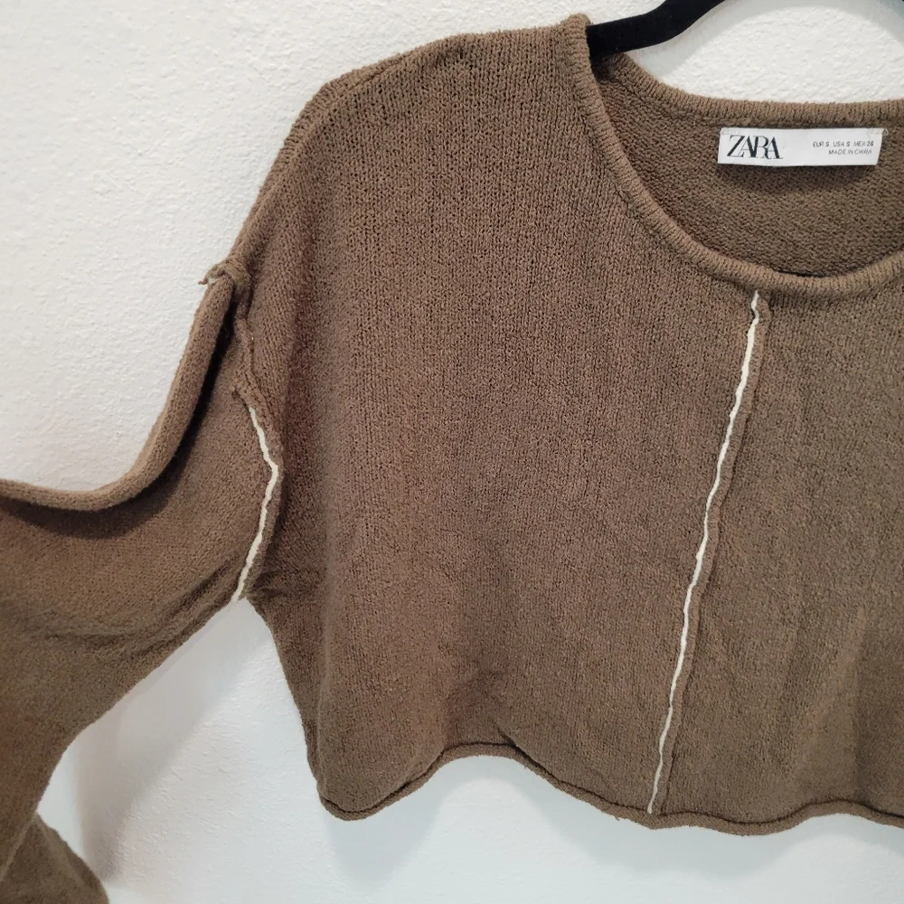 Zara trendy cropped